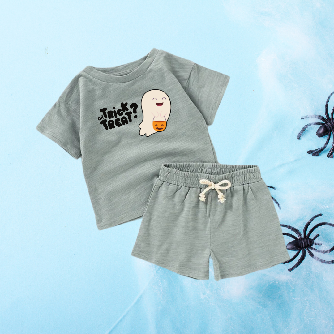 Trick or Treat | Halloween | Kids & Toddler Clothing Play Set - TinyPrints
