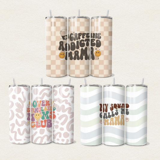 Mama Life – 20oz Skinny Tumbler Stainless Steel Insulate Cup - TinyPrints