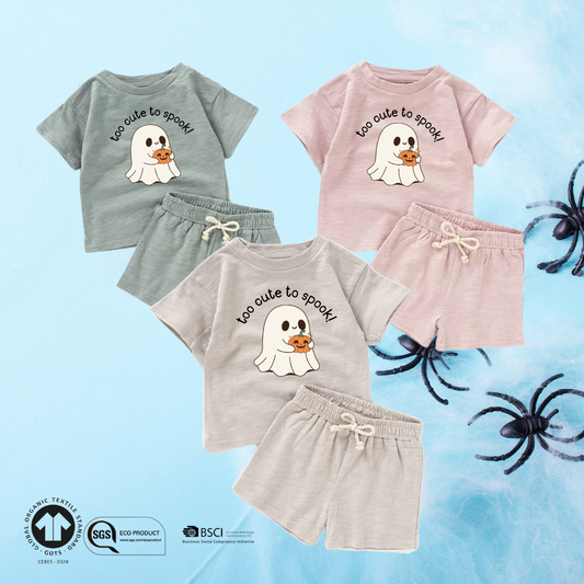Too Cute To Spook! Halloween | Kids & Toddler Clothing Play Set - TinyPrints
