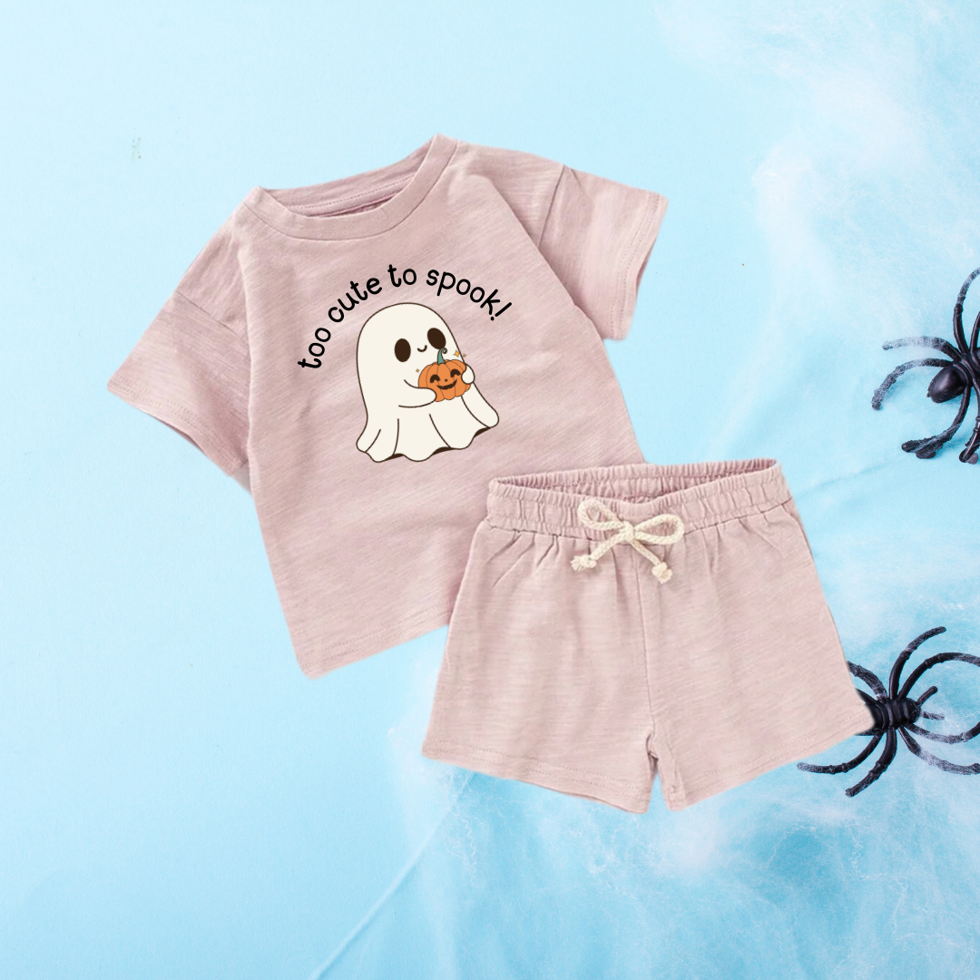 Too Cute To Spook! Halloween | Kids & Toddler Clothing Play Set - TinyPrints