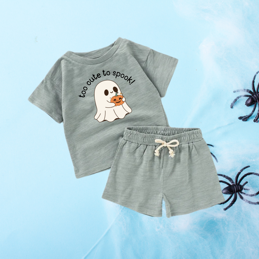 Too Cute To Spook! Halloween | Kids & Toddler Clothing Play Set - TinyPrints