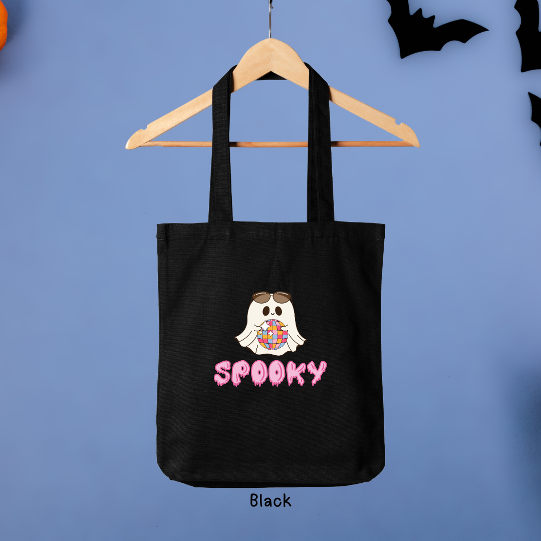 Spooky Halloween Canvas Tote Bag - TinyPrints