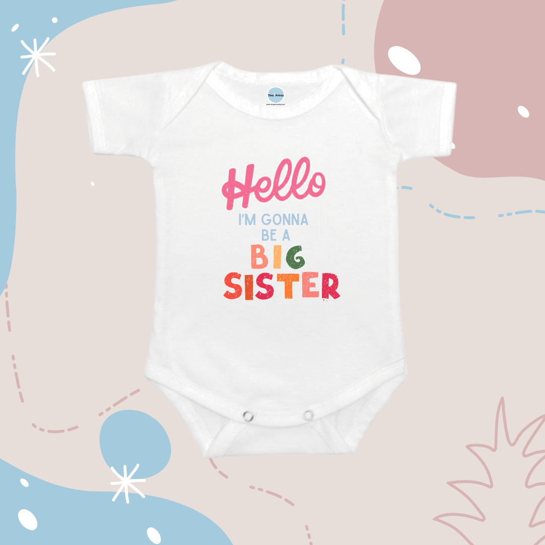 Big sister romper clearance