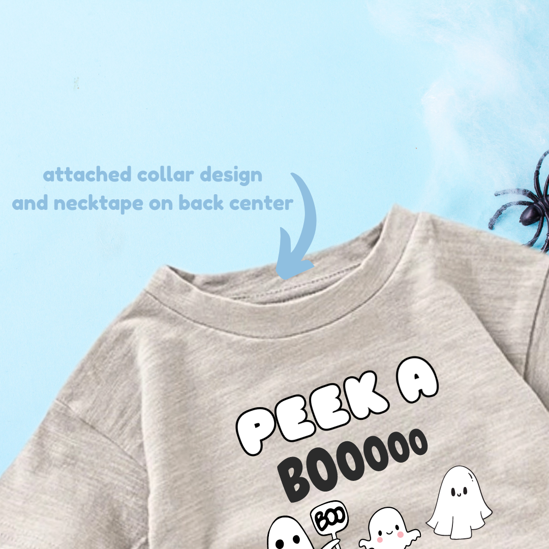 PEEK A BOOOooo | Halloween Kids & Toddler Clothing Play Set - TinyPrints