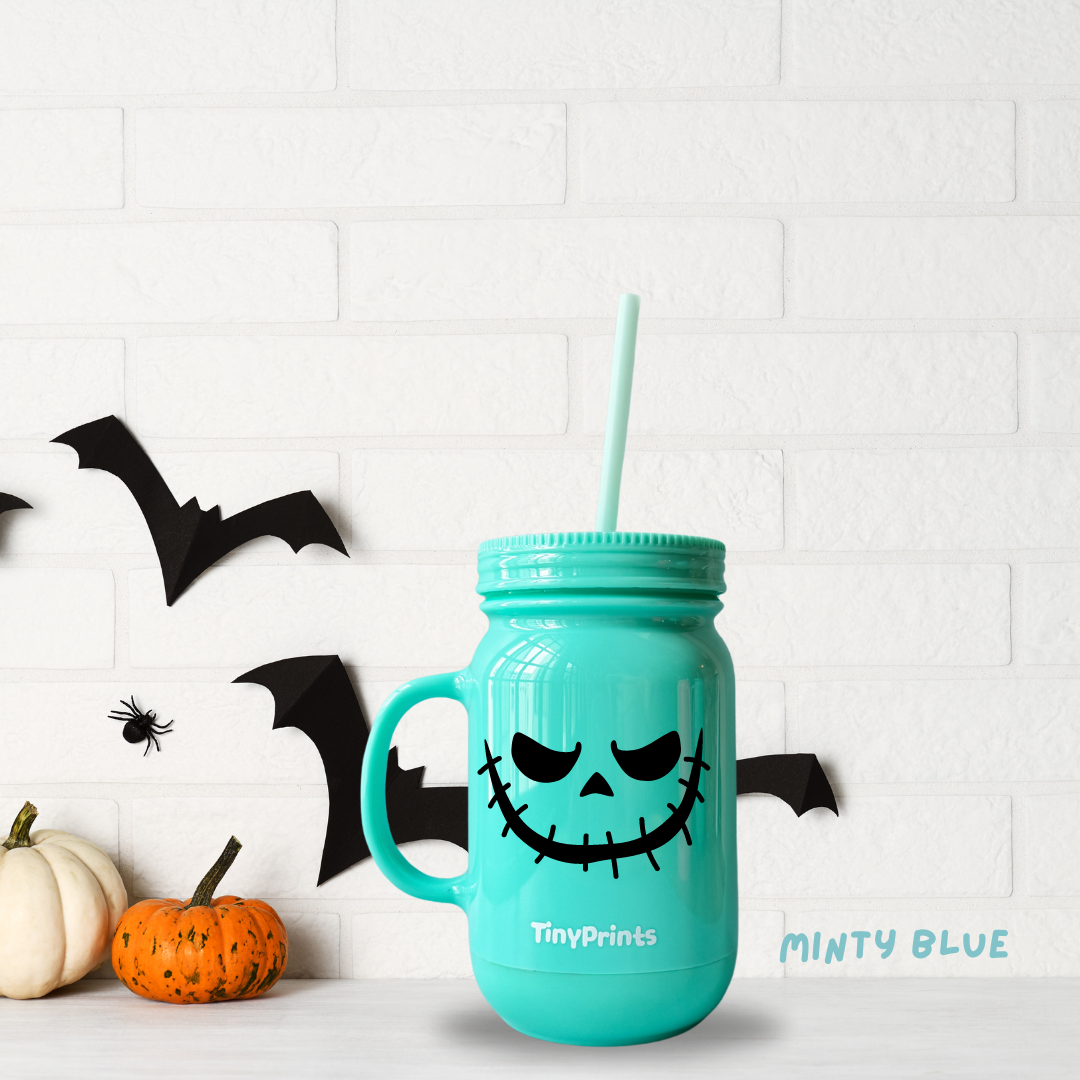 Halloween Faces Double Wall Tumbler - TinyPrints