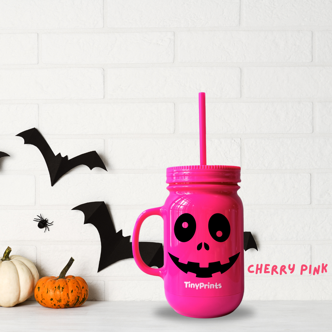 Halloween Faces Double Wall Tumbler - TinyPrints