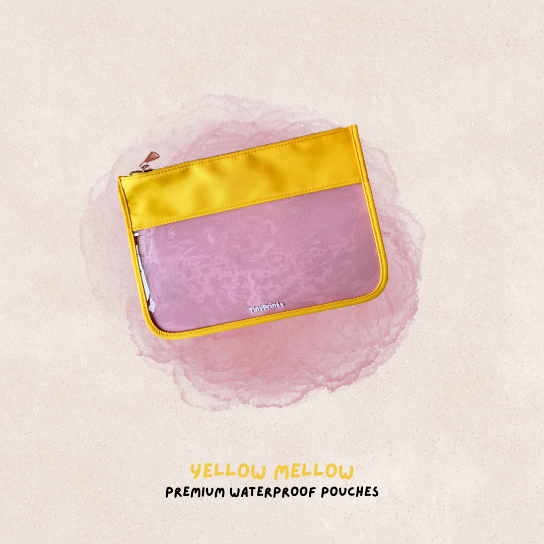 Mom and Me Matching Personalised Clear Pouch - TinyPrints