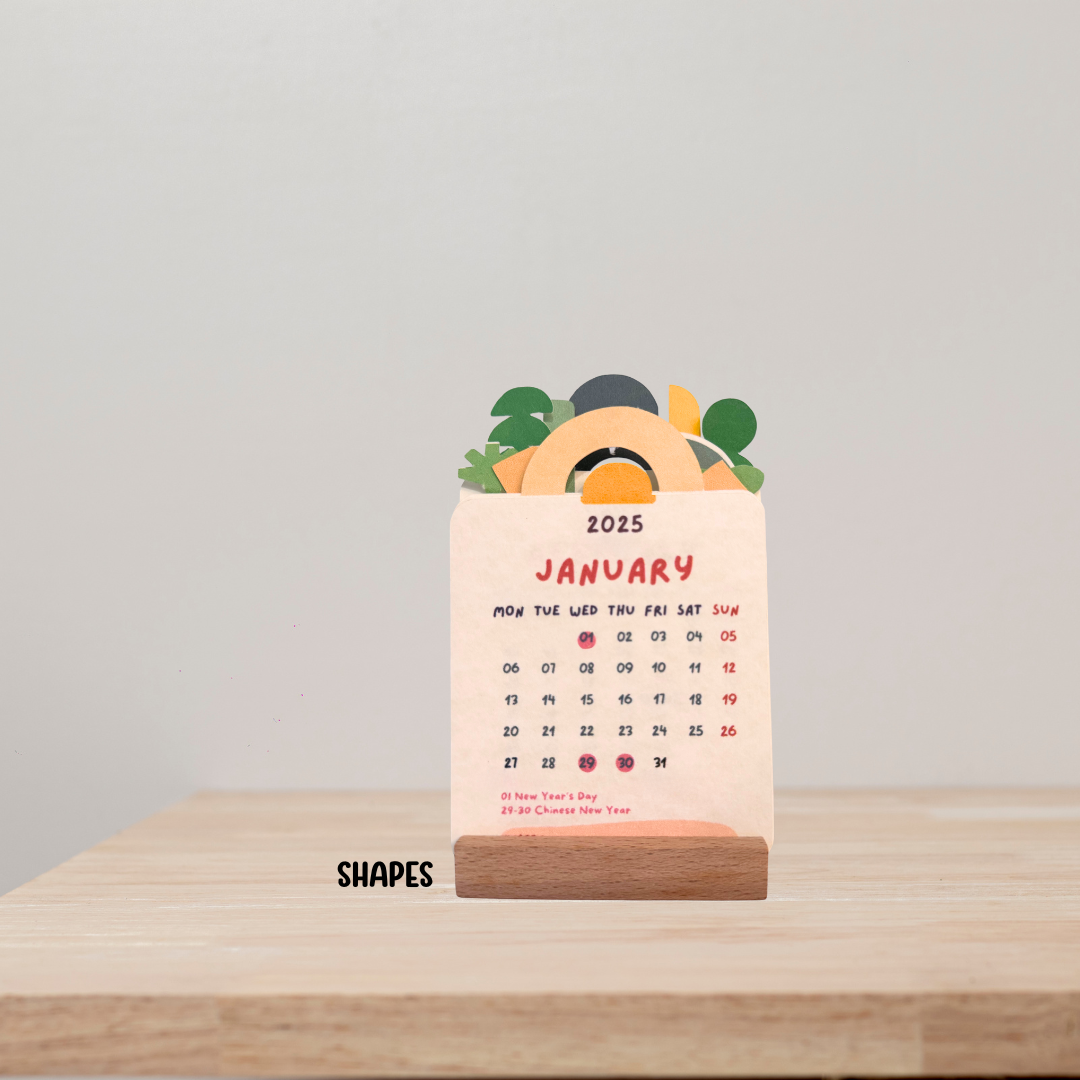 2025 Mini Desk Calendars - TinyPrints