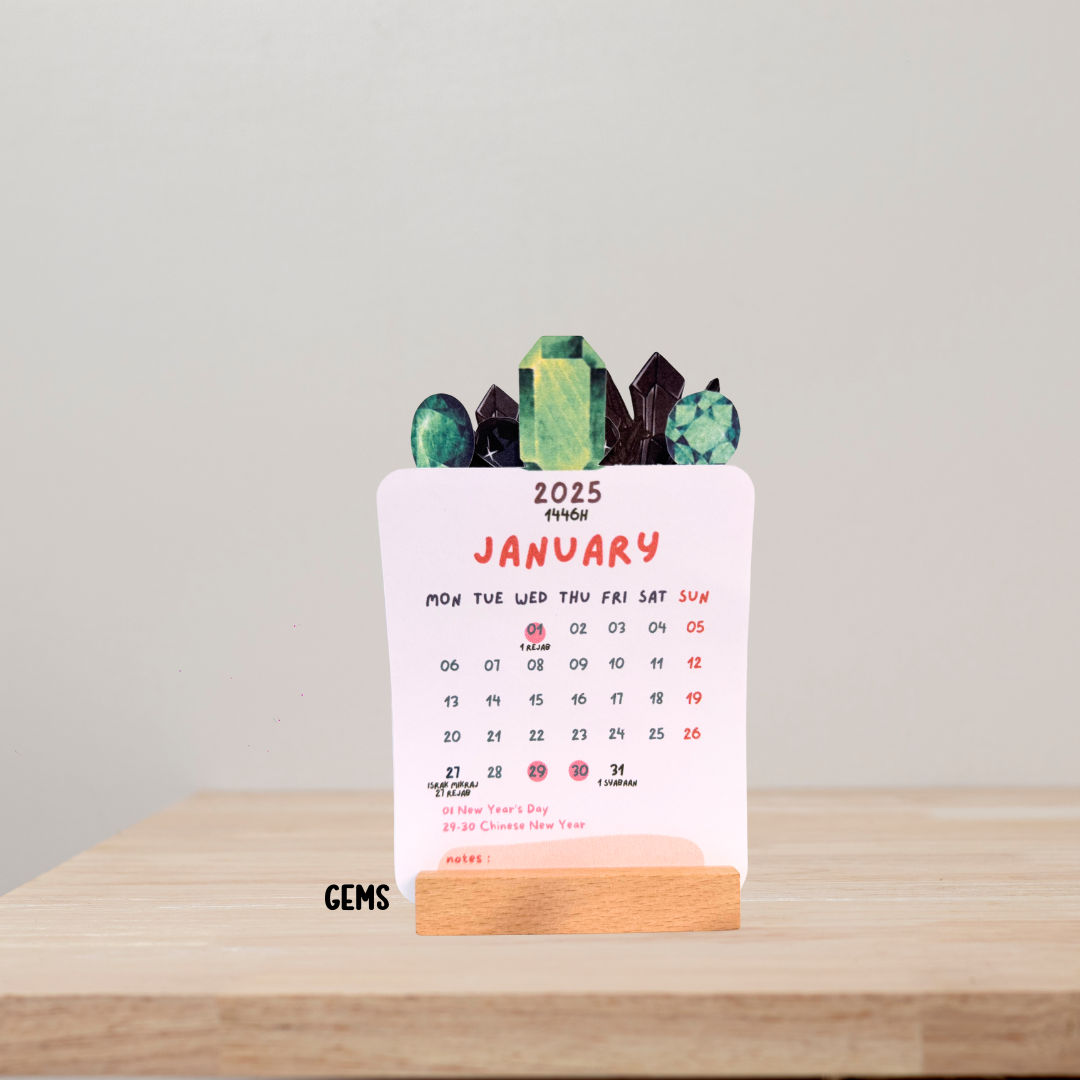 2025 Mini Desk Calendars - TinyPrints
