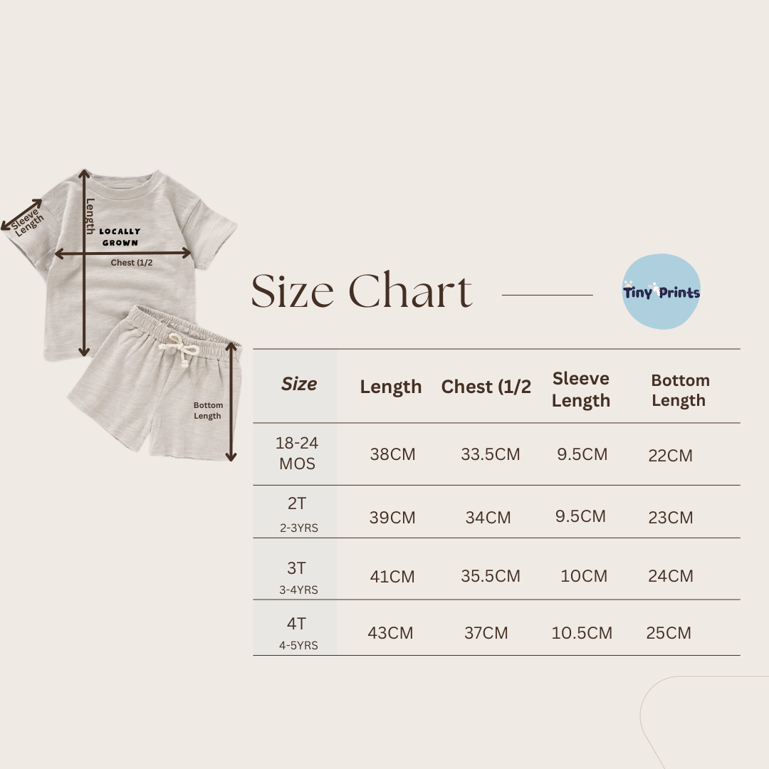 Locally Grown Kids & Toddler Clothing Play Set - TinyPrints
