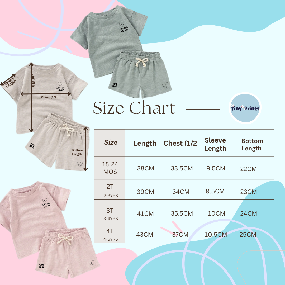 Sibling Squad | Kids & Toddler Clothing Play Set - TinyPrints