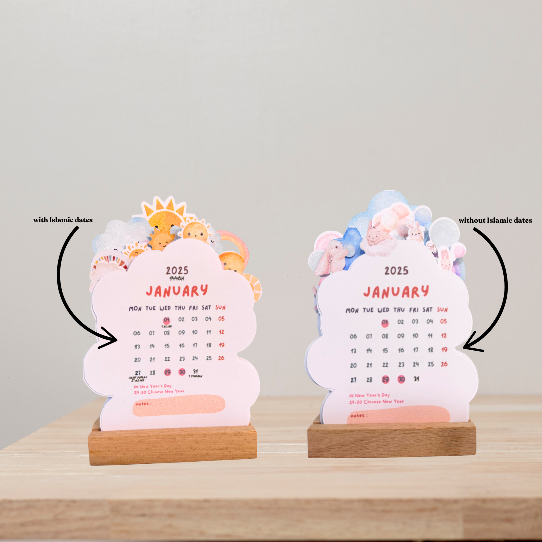 2025 Mini Desk Calendars - TinyPrints