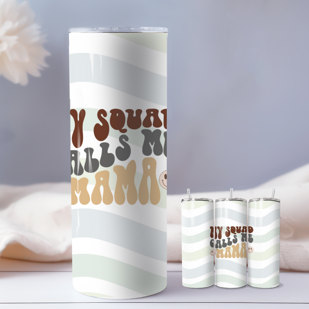 Mama Life – 20oz Skinny Tumbler Stainless Steel Insulate Cup - TinyPrints