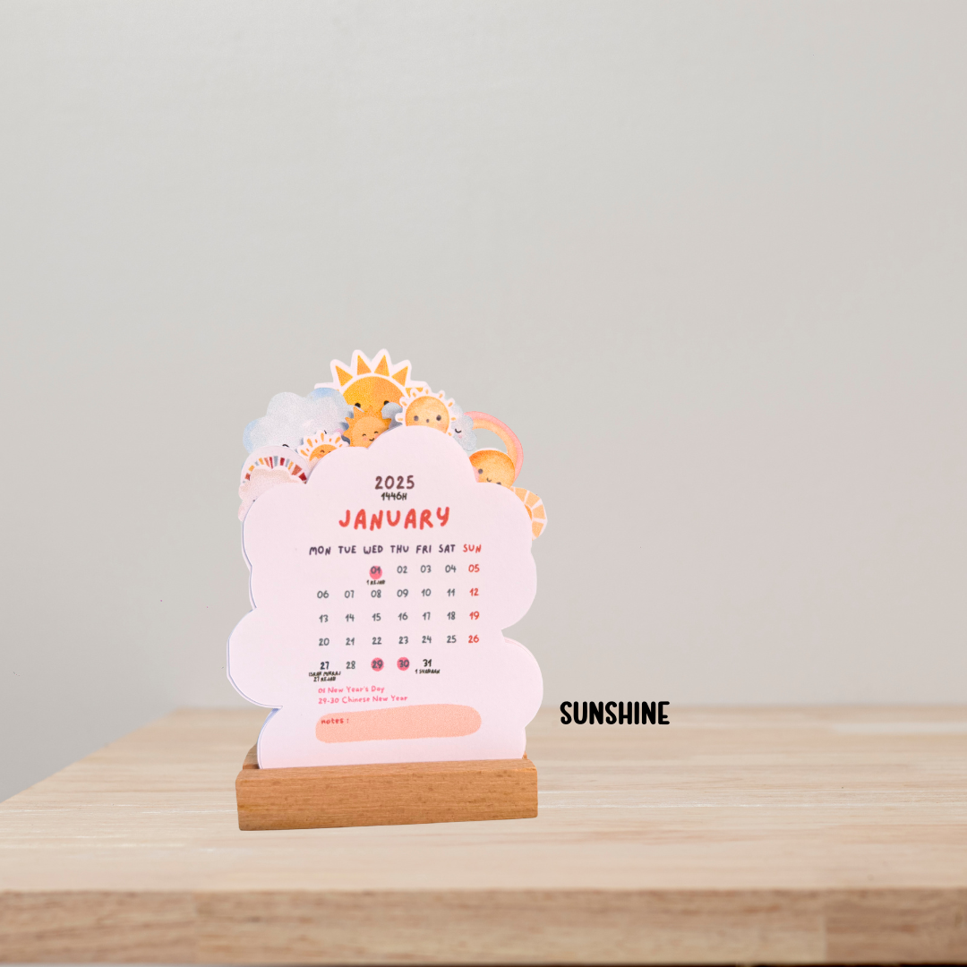 2025 Mini Desk Calendars - TinyPrints