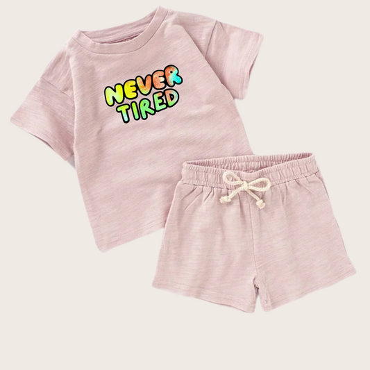 NEVER TIRED | Kids & Toddler Clothing Play Set - TinyPrints