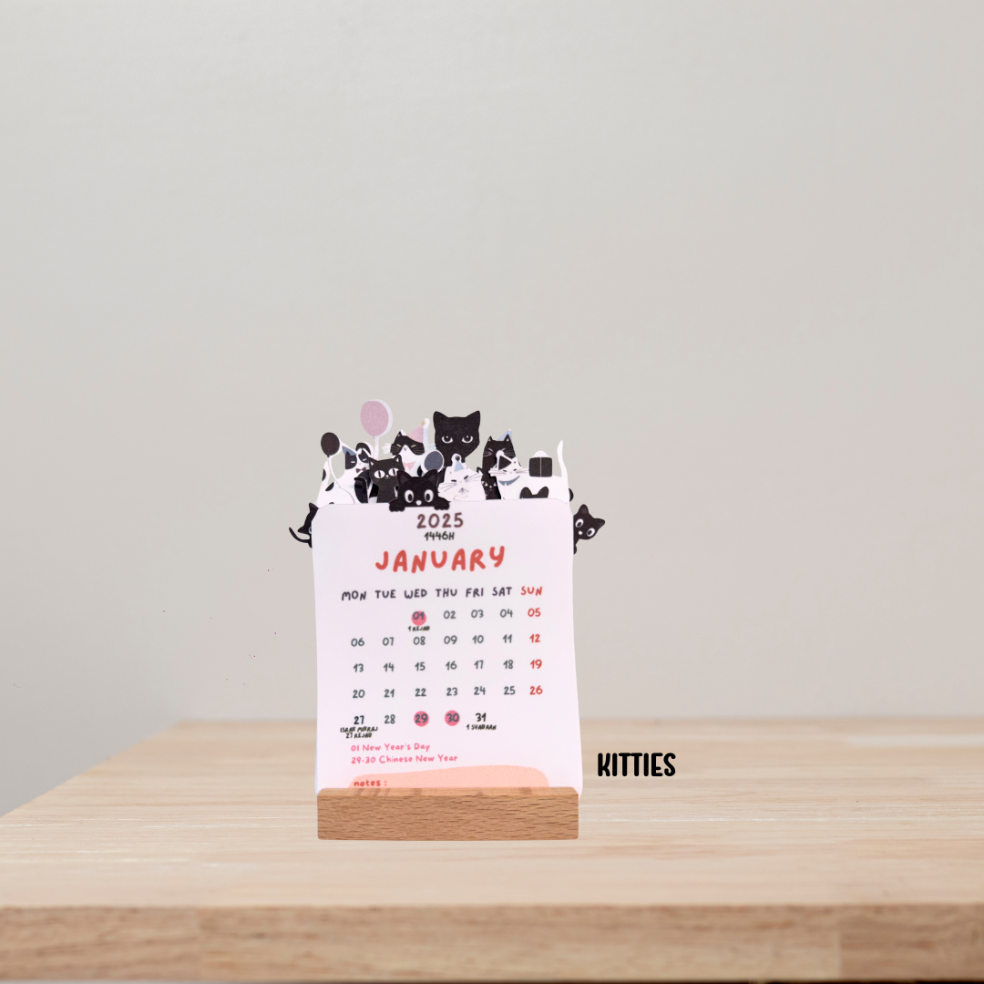 2025 Mini Desk Calendars - TinyPrints