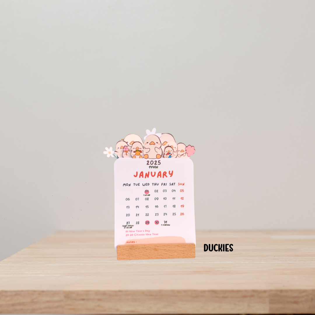 2025 Mini Desk Calendars - TinyPrints
