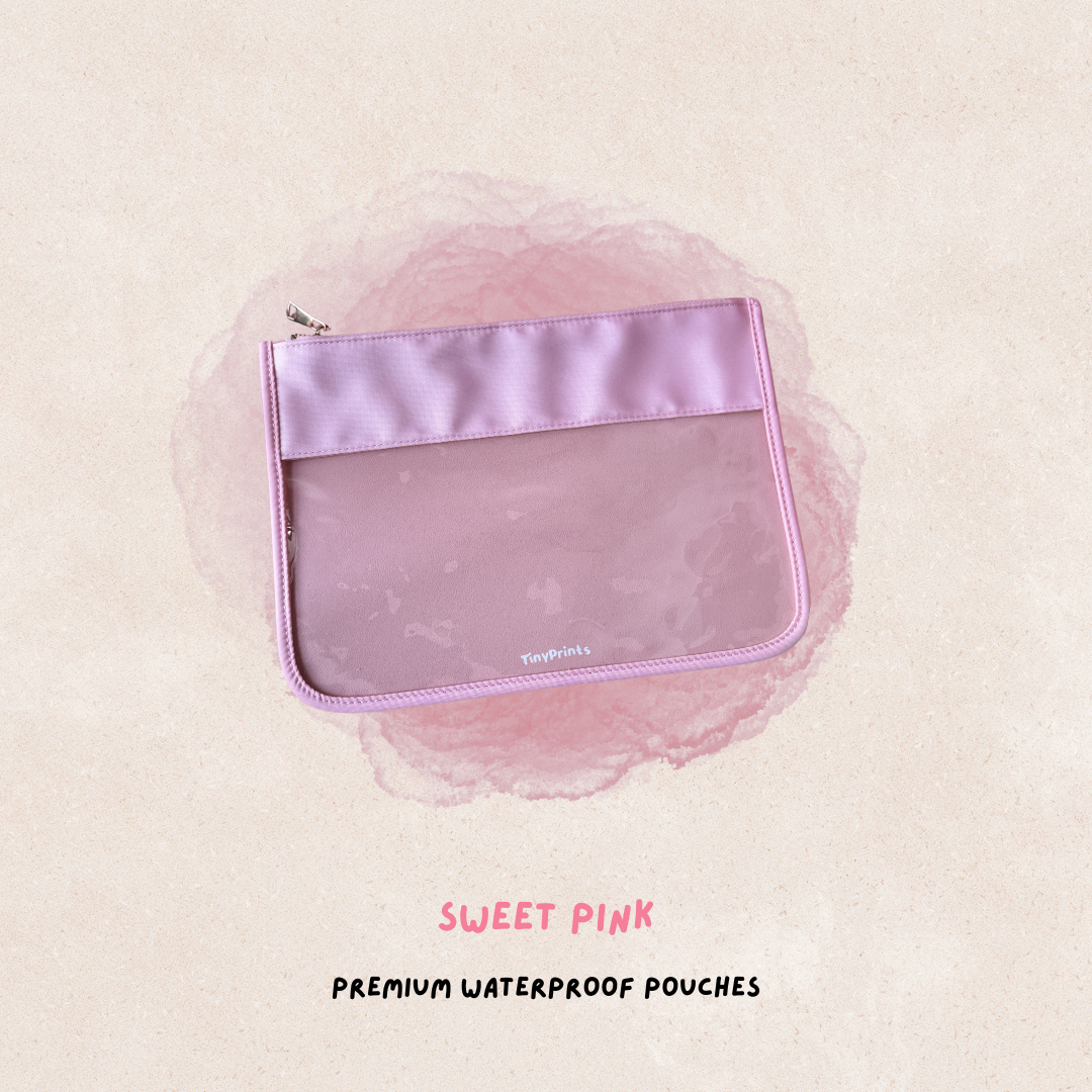 Mom and Me Matching Personalised Clear Pouch - TinyPrints