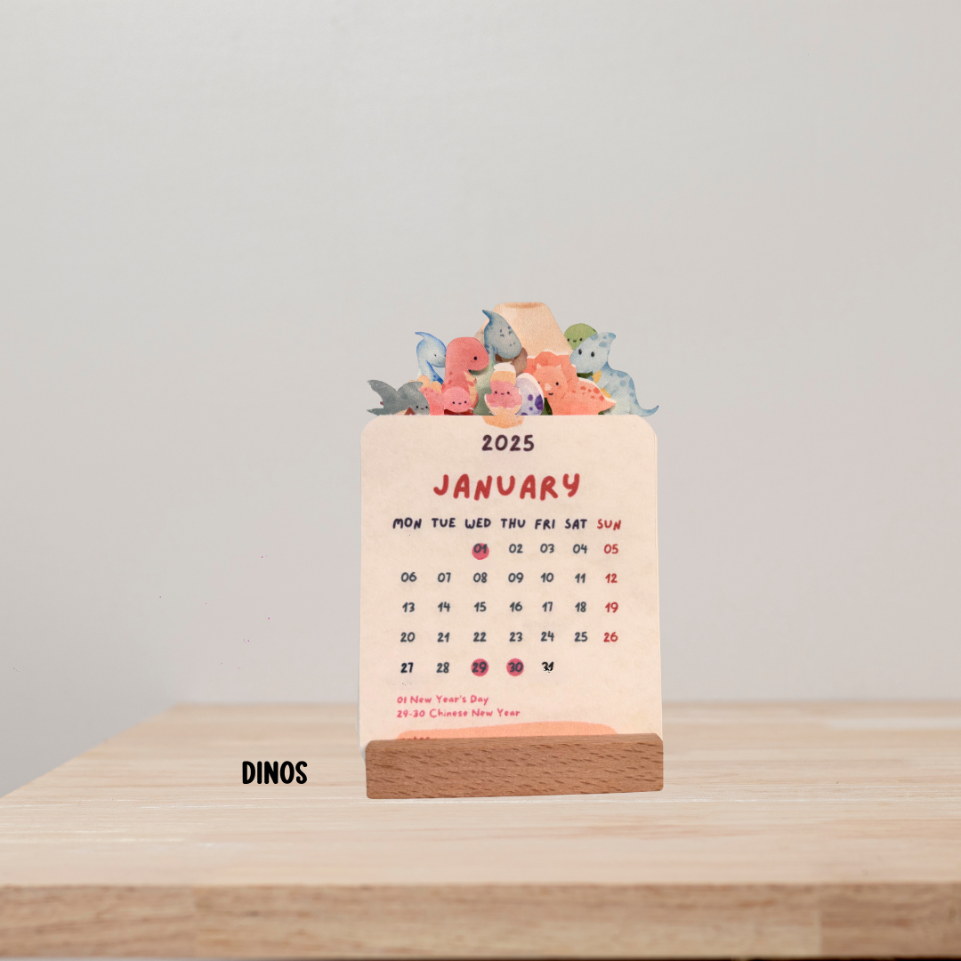2025 Mini Desk Calendars - TinyPrints