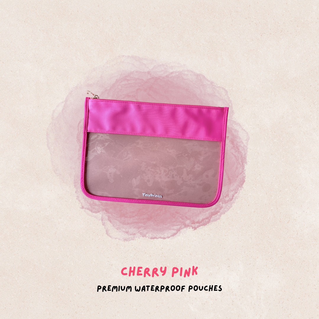 Mom and Me Matching Personalised Clear Pouch - TinyPrints