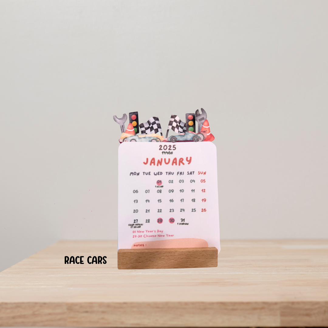 2025 Mini Desk Calendars - TinyPrints